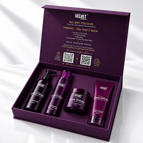 Velvet Showstopper Luxury Body Care Kit – 4 Piece Set - Appearance Factors