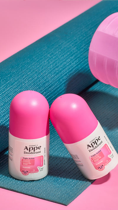 Roll-On Cotton Candy Deodorant - 5th Generation Microbiome Friendly - Appearance Factors