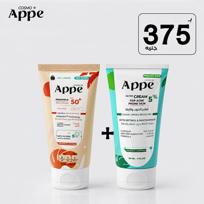 Glyco cream for oily skin + sunscreen gel cream - Appearance Factors