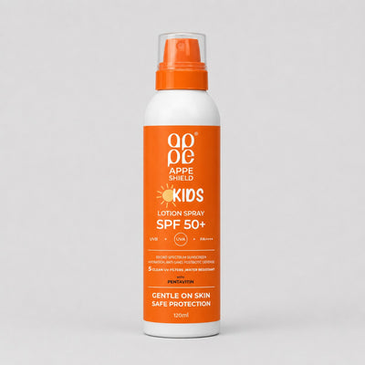 SUN SCREEN SPRAY LOTION FOR KIDS 50+ - 120 ml - Appearance Factors
