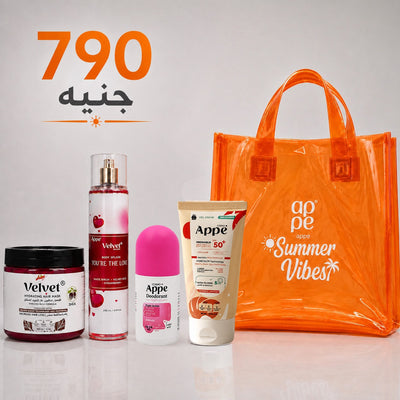 Summer bag offer sun gel +hair mask shea+you are love +candy deod + bag - Appearance Factors