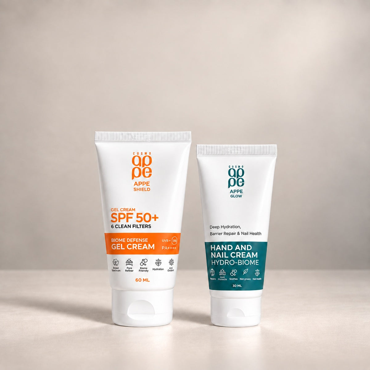 Sunscreen biome defense & Hand & nail cream - Appearance Factors