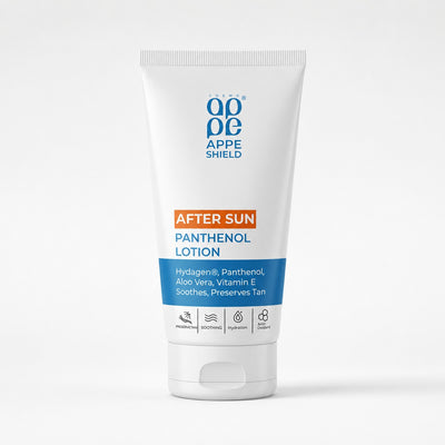 COSMO APPE SHIELD AFTER SUN  Panthenol Lotion 150ml NEW - Appearance Factors