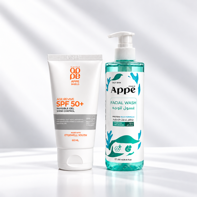 Sunscreen Age revive + Facial wash for oily skin
