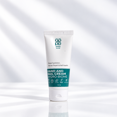 APPE Glow Hand & Nail Cream – Hydro-Biome – 30 ml