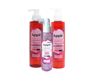 Appe hair care set (shampoo + conditioner + lotion spray)