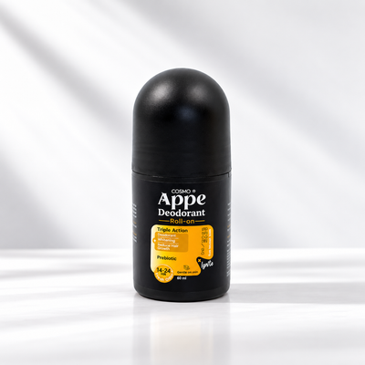 APPE 5th-Gen Microbiome Deodorant Roll-On for Men – Black Ice – 60 ml - Appearance Factors
