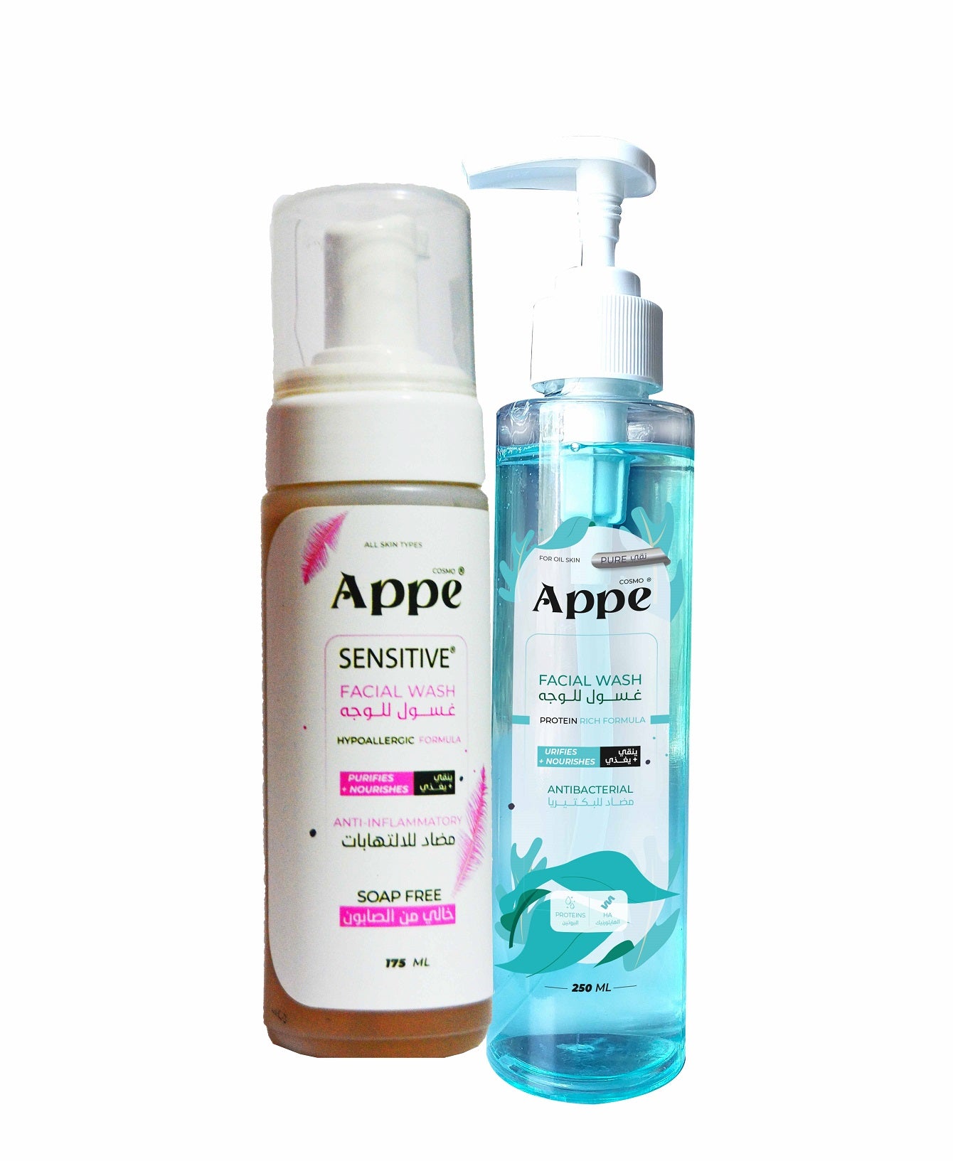 APPE Sensitive Foam + Appe oily cleansing gel 1+1