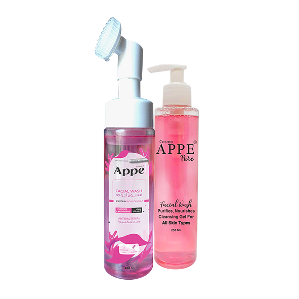 Appe cleansing gel (pump + brush ) 1+1